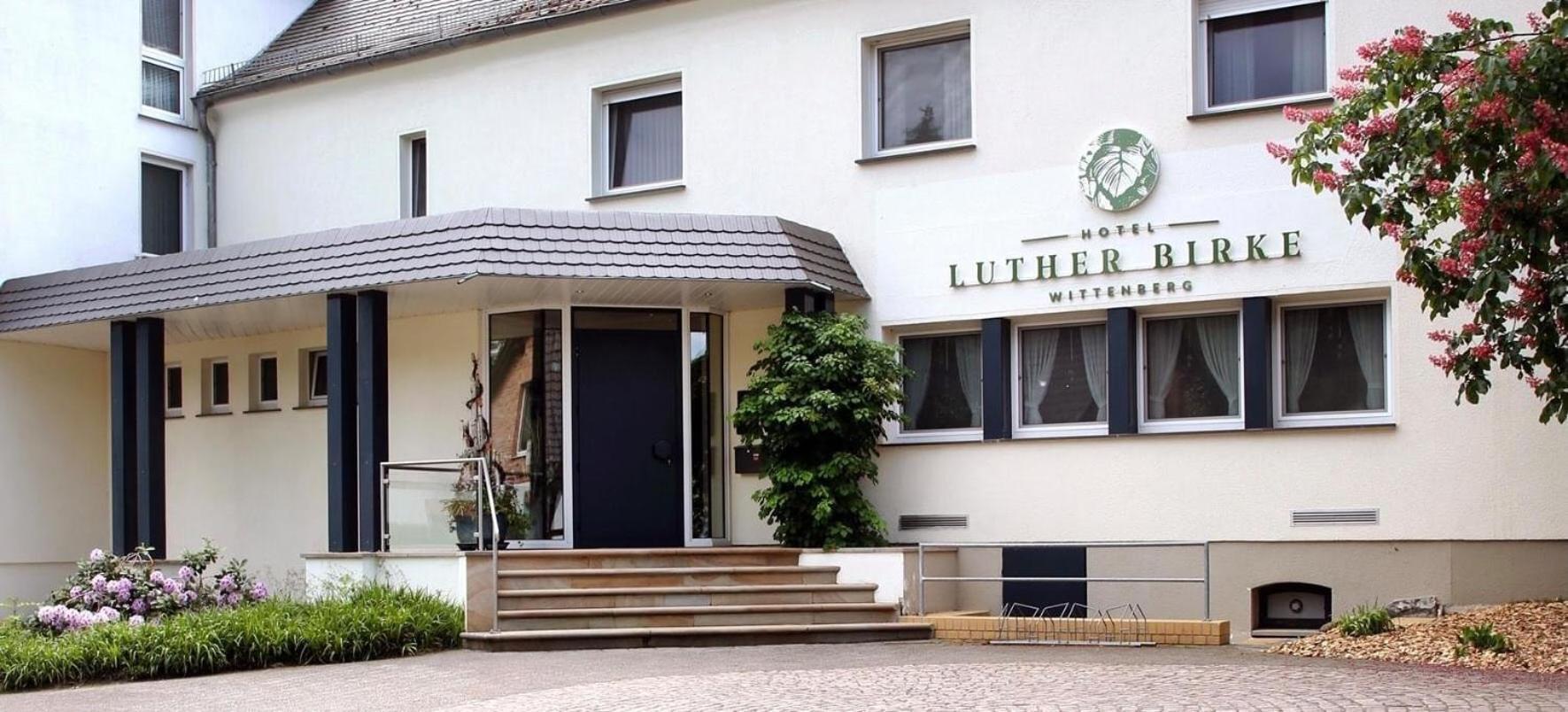 Hotel Luther Birke Wittenberg Buitenkant foto